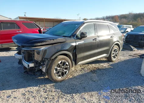 2025 Kia Sorento S из США, поврежденный, VIN 5XYRL4JC8SG319738